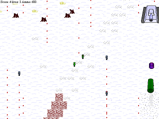 Screenshot of Bush Battle: New Year's Party